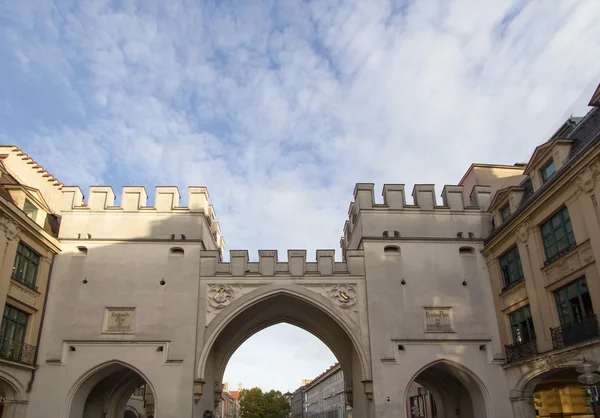 De karlstor poort op stachus in München, Duitsland — Stockfoto