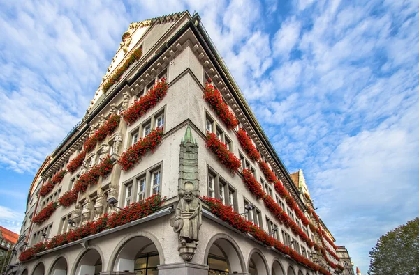 Kleurrijke historisch gebouw München — Stockfoto