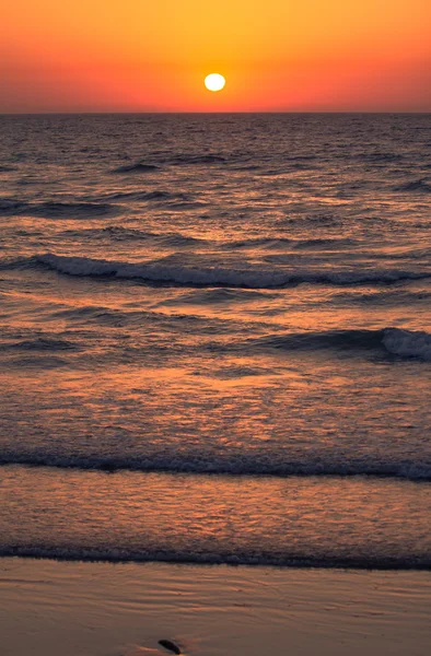 Zachód słońca w tel-aviv — Zdjęcie stockowe
