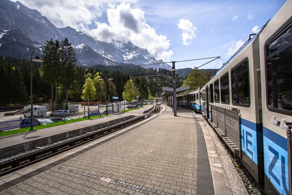 Vista a Zugspitze —  Fotos de Stock