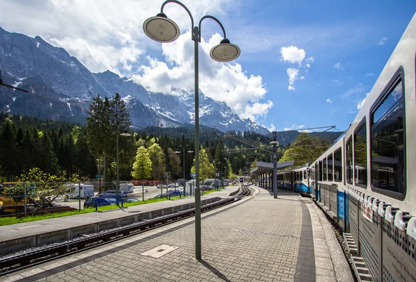 Vista a Zugspitze —  Fotos de Stock
