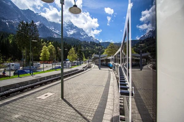 Vista a Zugspitze — Foto de Stock