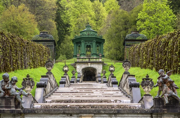 Schloss linderhof — Fotografia de Stock
