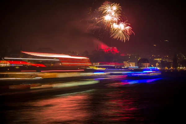 Colorful fireworks — Stock Photo, Image