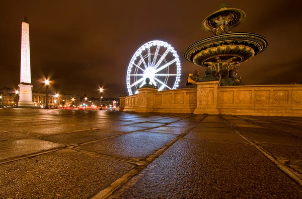 Place de la concorde, Paryż — Zdjęcie stockowe