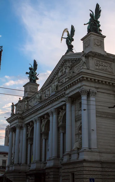 Teatro de ópera de Lviv —  Fotos de Stock