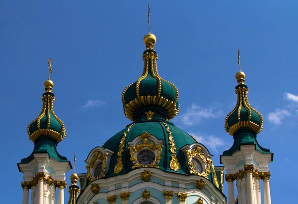Андреевская православная церковь — стоковое фото