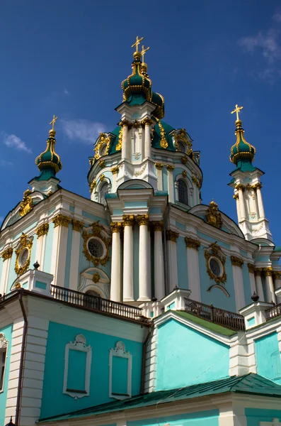 Андреевская православная церковь — стоковое фото