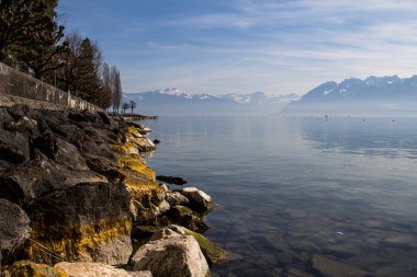 İsviçre Alpleri ve Cenevre Gölü
