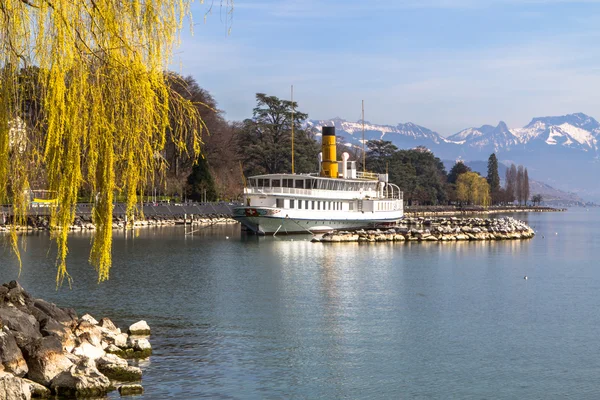 Crociera sul lago di Ginevra — Foto Stock