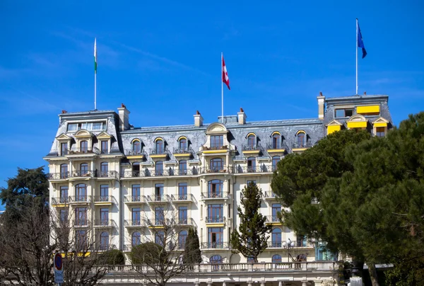 Hotel en Lausanne — Foto de Stock