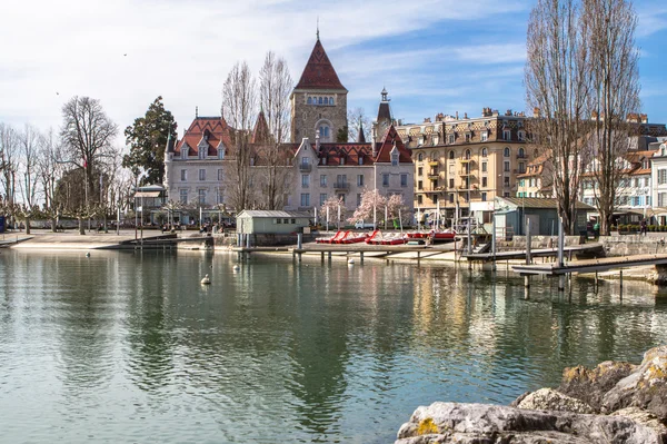 Castillo de Ouchy. — Foto de Stock