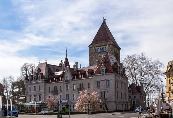 Chateau d'Ouchy — Stok fotoğraf