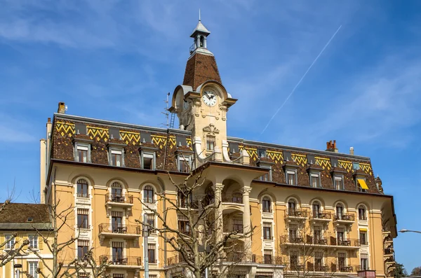 Hotel in Lausanne — Stock Photo, Image