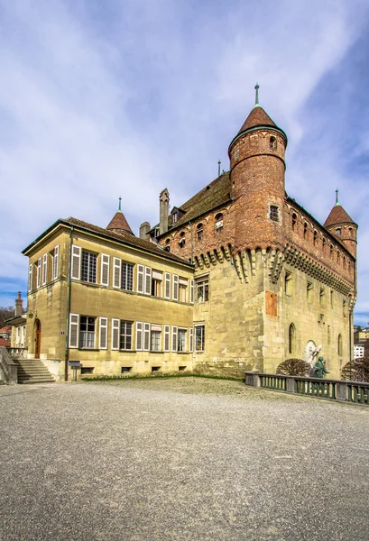 Vecchio castello a Losanna — Foto Stock