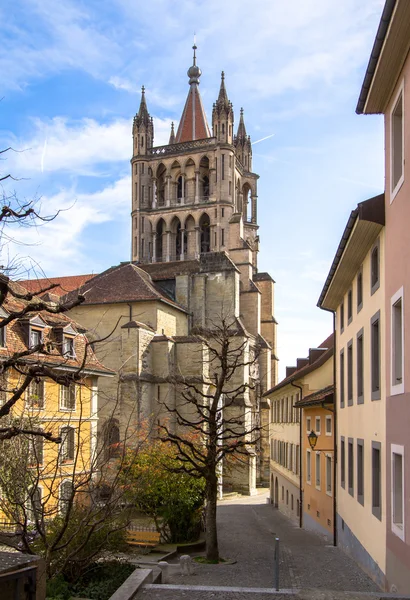 Antigua catedral de Lausana — Foto de Stock