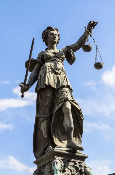 Estátua justiça — Fotografia de Stock
