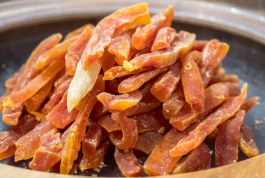 Doğu tatlıları, doğu pazarında kurutulmuş meyveler.