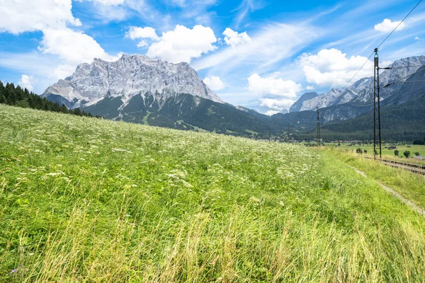 Vista Zugspitze Alemania —  Fotos de Stock