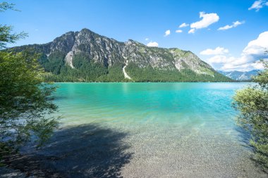 Famous und beautiful Heiterwanger See in Tyrol, Austria