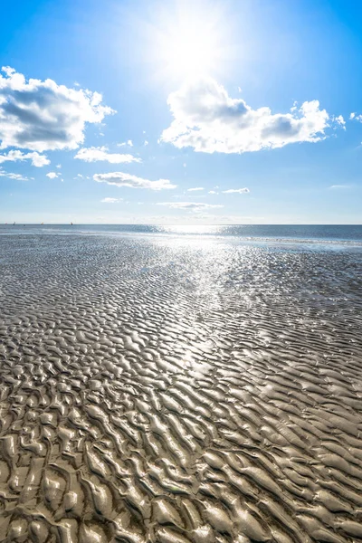 North Sea Beach Sankt Peter Ording Germany — 스톡 사진