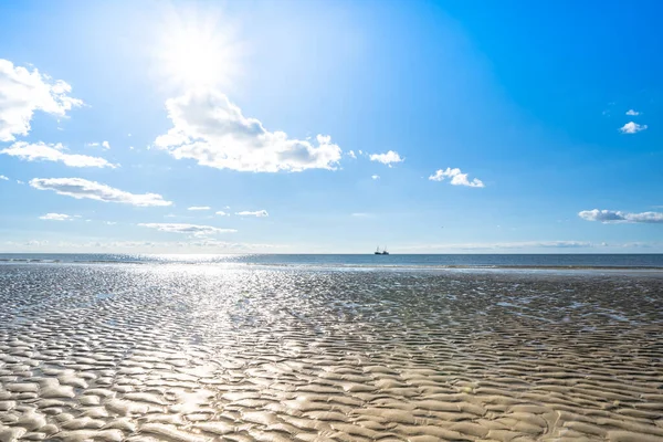 North Sea Beach Sankt Peter Ording Germany — 图库照片