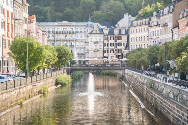 Karlovy Vary - famous spa city in Czech Republic