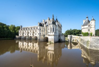 Famous medieval castle Chateau de Chenonceau, France