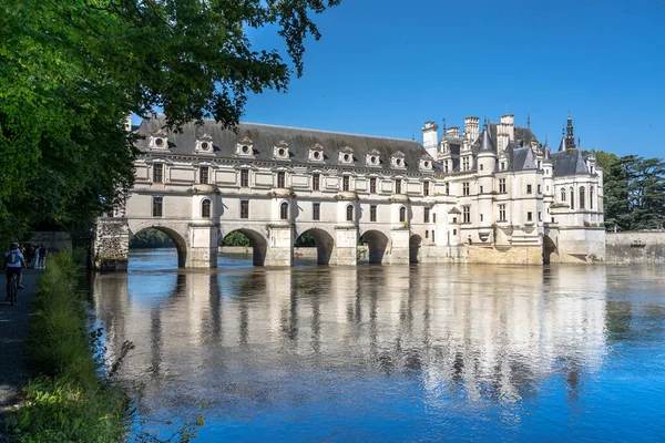 Famous Medieval Castle Chateau Chenonceau France — Photo