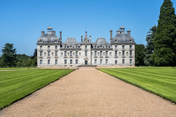 Castelo Medieval Famoso Cheverny Chateau França — Fotografia de Stock