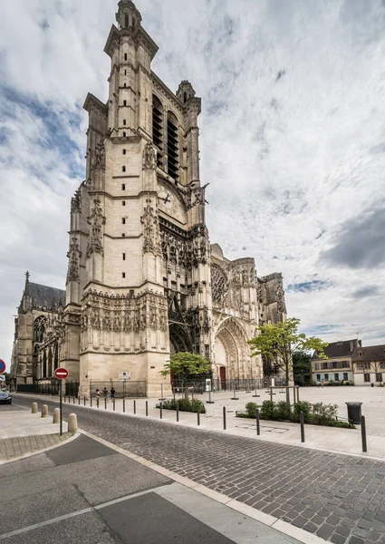 Cathedrale Saint Pierre Saint Paul Troyes France — 스톡 사진