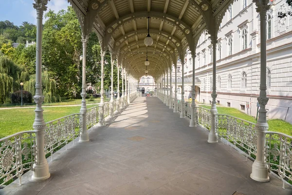 Karlovy Vary Famosa Cidade Termal República Checa — Fotografia de Stock