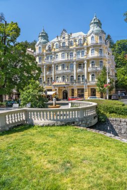 Çek Cumhuriyeti Marianske Lazne 'deki lüks sağlık merkezi otelleri