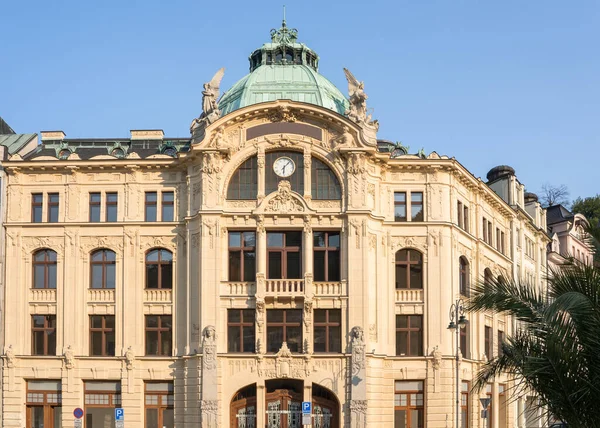 Karlovy Vary Famous Spa City Czech Republic — Stockfoto