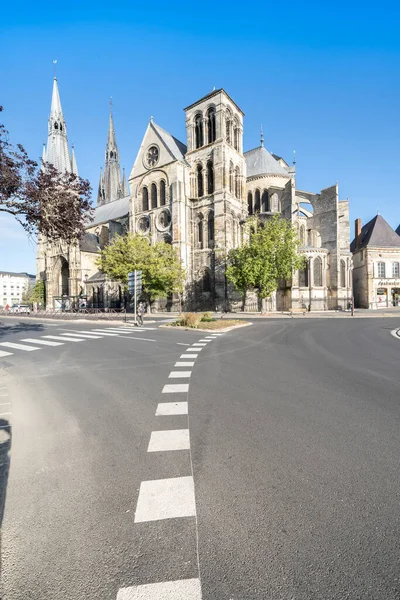 圣母院 Notre Dame Vaux 位于法国查隆 香槟的罗马天主教教堂 — 图库照片