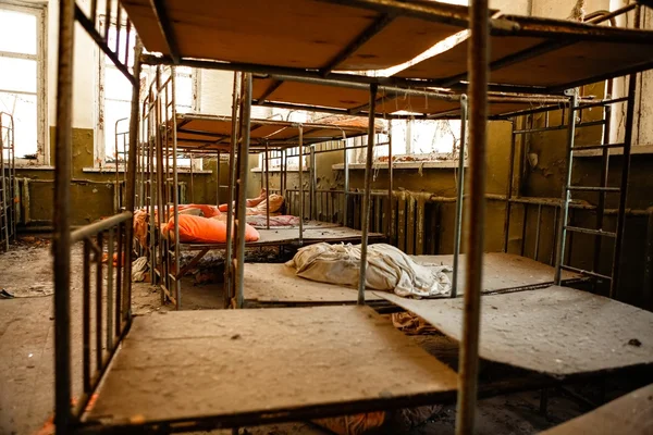 Abandoned nursery at Chernobyl — Stock Photo, Image