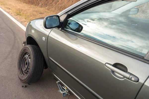 Ângulo tiro de um carro — Fotografia de Stock