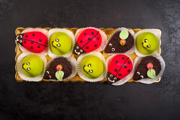 Närbild av en läcker dessert — Stockfoto