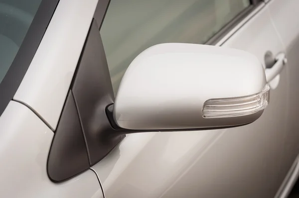 Car mirror closeup photo — Stock Photo, Image