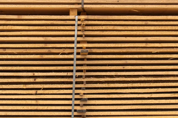 Stacked up wood — Stock Photo, Image