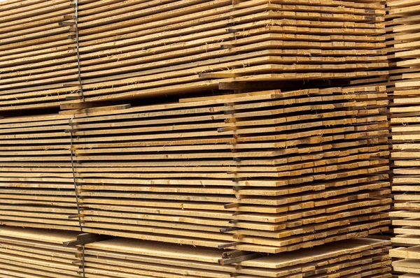 Stacked up wood — Stock Photo, Image