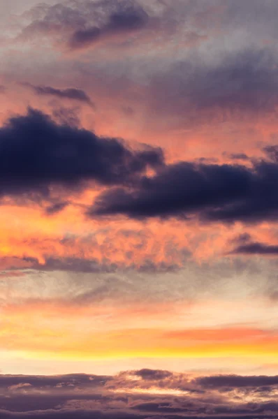 雲のある劇的な空 — ストック写真