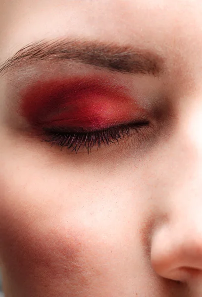 Eye of a woman closeup — Stock Photo, Image