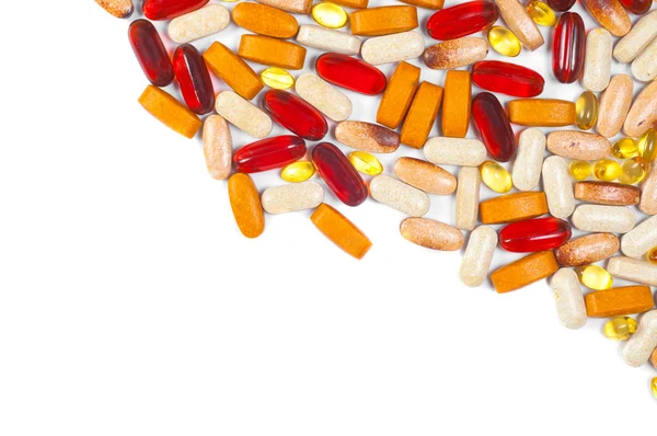 Medicine on white background — Stock Photo, Image