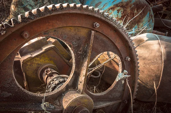 Rusty old cogs — Stock Photo, Image