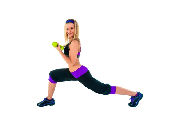 Young fitness instructor woman — Stock Photo, Image