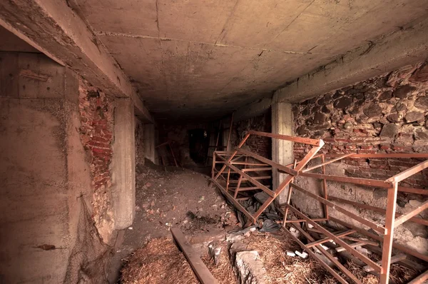 Chambre désordonnée intérieur — Photo