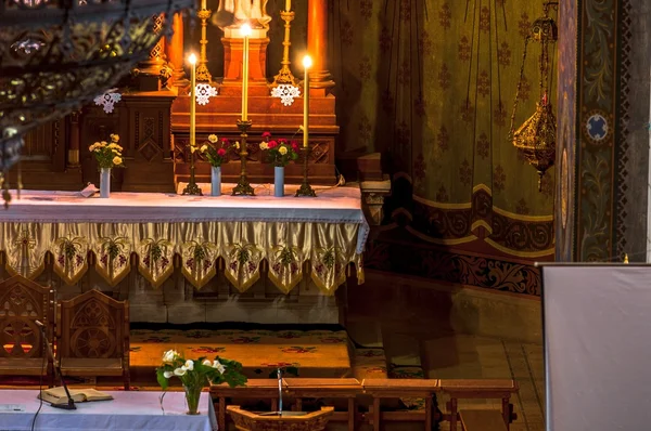 Närbild foto av ett altare — Stockfoto