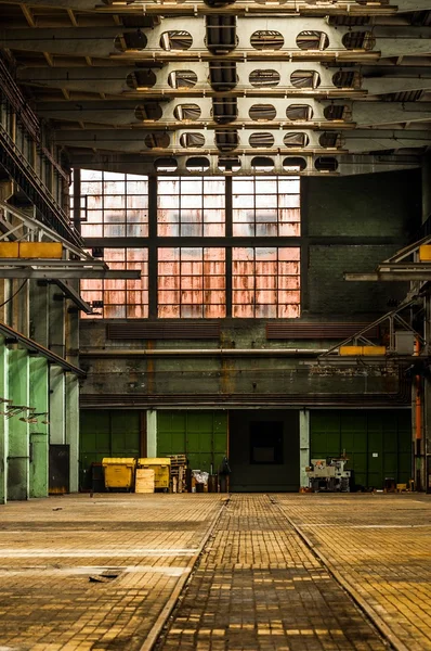 Interior industrial de una fábrica — Foto de Stock