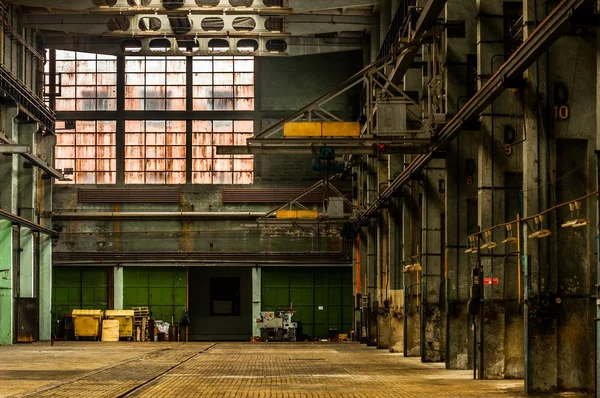 Industriinredning i en fabrik — Stockfoto